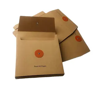 批发印刷文件包装运输工艺纸定制信封盒
