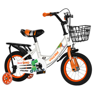Bicicleta para niños Viccae de 12 pulgadas con ruedas de entrenamiento para edades de 2 a 4 años, bicicleta infantil con marco de metal para niños y niñas - Product Image 1