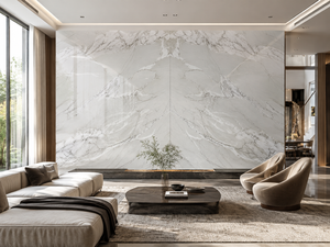 Losas y azulejos de cuarcita <span class=keywords><strong>Montblanc</strong></span> para encimeras de cocina, revestimientos de paredes, encimeras de tocador, peldaños de escaleras y azulejos para pisos - Product Image 1