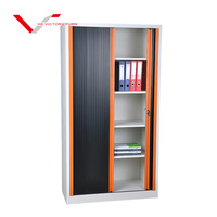 Nouveau bureau personnalisé porte à double obturateur armoire de porte tambour armoire de stockage de fichiers en acier
