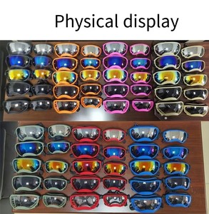 Accessoires de plein air Lunettes tactiques pour animaux de compagnie Lunettes de soleil anti-poussière pour chiens de taille moyenne et grande - Product Image 5