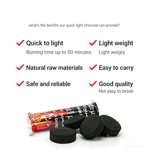 <span class=keywords><strong>Charbon</strong></span> de chicha 35 mm en <span class=keywords><strong>bois</strong></span> de fruit pur, sans fumée, sans additifs, pour le Moyen-Orient <span class=keywords><strong>et</strong></span> les marchés arabes - Product Image 1