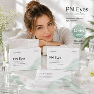 PN Eyes Under Eye Care Complex สูตรบำรุงผิวรอบดวงตา เพิ่มความชุ่มชื้น กระจ่างใส และกระชับผิว ด้วยเซราไมด์และเปปไทด์ สำหรับแบรนด์ความงามแบบ OEM/Private Label - Product Image 2