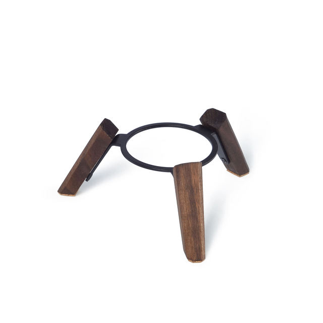 UNLOV New Portable Walnut Wood Speaker Stand with Desktop Non-Slip Rack Environmental Protection