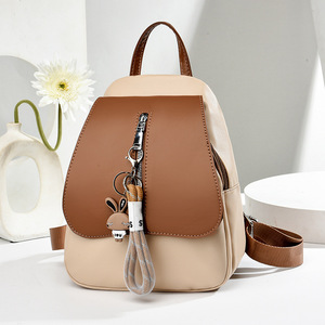 <span class=keywords><strong>Zaino</strong></span> da <span class=keywords><strong>donna</strong></span> Design alla moda Borsa da scuola femminile in pelle PU di alta qualità Zaini da viaggio multifunzione di grande capacità - Product Image 2