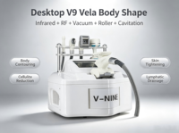 Machine amincissante 5 en 1, rouleau à vide, massage lipo, visage et corps