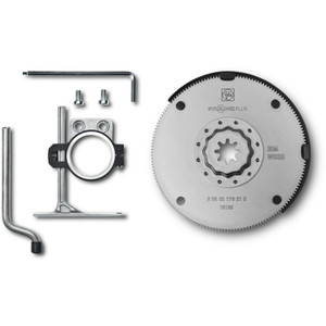 Hoja de sierra circular bimetálica Fein MultiMaster de 100 mm para cortar madera con juego de accesorios - Product Image 1