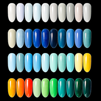 ODM bas quantité minimale de commande 15 ML marque privée végétalien cosmétique bonne viscosité Esmalte couleur semi-permanente organique Nail Art LED UV Gel Polish