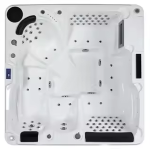 Vente chaude 4 personnes Baignoire Piscine Spa extérieure, Massage <span class=keywords><strong>Jacuzzi</strong></span> Relaxant Swim Spa pour Villa Garden Hotel - Product Image 4