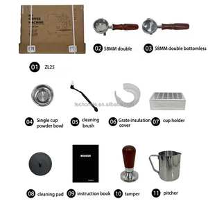 Cafetera Semiautomática Profesional ZILONG E61 de Acero Inoxidable para Uso en Hoteles y Exteriores, 9 Bares de Presión - Product Image 4