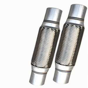 <span class=keywords><strong>Tuyau</strong></span> <span class=keywords><strong>flexible</strong></span> en acier inoxydable avec silencieux <span class=keywords><strong>d</strong></span>'<span class=keywords><strong>échappement</strong></span> à mamelon - Product Image 1