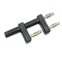 Connecteur banane parallèle à double prise de 4mm