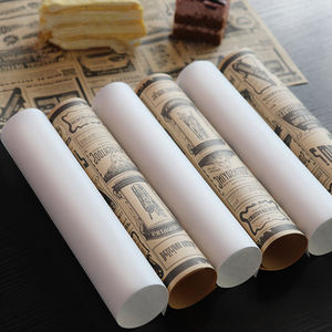 Custom Log Pe Coated Food Grade Kraft Deli Sheet <b>Paper</b> Sheets Wrapper - Product Image 2