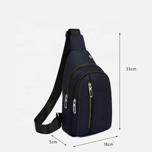 Sac à bandoulière <span class=keywords><strong>multi</strong></span>-fonction en nylon pour hommes et femmes, petit sac de sport personnalisé de haute qualité - Product Image 2