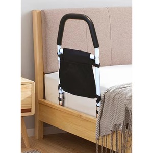 Elderly care home care bed double rocking manual hospital bed suitable for the elderly wooden nursing bed - Product Image 2