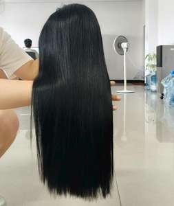 Wig rambut manusia lurus tulang Sdd <span class=keywords><strong>Promo</strong></span> 5x5 13x4 wig depan penutupan renda rambut manusia selaras kutikula Vietnam untuk wanita - Product Image 6