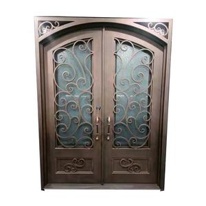 Manija de Granero Rutic Bell Rod Preing Machine Izquierda Ide Abierto Palanca de aluminio de alta seguridad Catálogo Puerta de hierro - Product Image 3