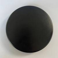 Miroir cosmétique rond miniature à LED, finition argentée, format poche, logo personnalisable, pliable, double face, ABS Hongsheng, vente en gros