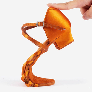 BW6001 Vente en gros d'usine Chaussures de danse latine professionnelles à talons hauts pour femmes Sandales en satin à bout ouvert Tango Valse Danse de salon <span class=keywords><strong>Salsa</strong></span> <span class=keywords><strong>Bachata</strong></span> - Product Image 6