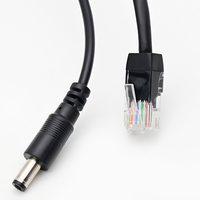Cat5 Cat5E Cat6A Cat7 Cat8 kabel Patch datar Audio kabel jaringan RJ45 DC kabel kamera ponsel IP tahan air untuk modul papan PCB