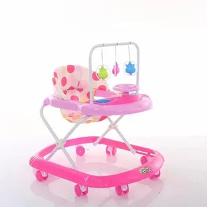 Cadeira de caminhada do bebê barato, quantidade de alta, brinquedos, dobrável, educacional, interativo, caminhador do bebê para crianças