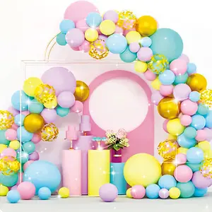 2024 Wholesale Luxury Popular Party Baby Girl Balloon Garland Arch Kit Birthday Graduate Balloon Party Decorations Suppliers