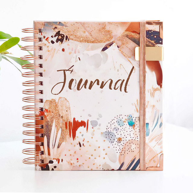 Customized Leather Planner Agenda with Hard Cover Daily & Monthly View Desk Lighthouse Design-Gift Option Fabric Cover Available