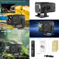 HY320 Portable Android 11 Projecteur Full HD 1080P avec 4K UHD Support Allwinner H713 LCD Lampe pour un usage domestique