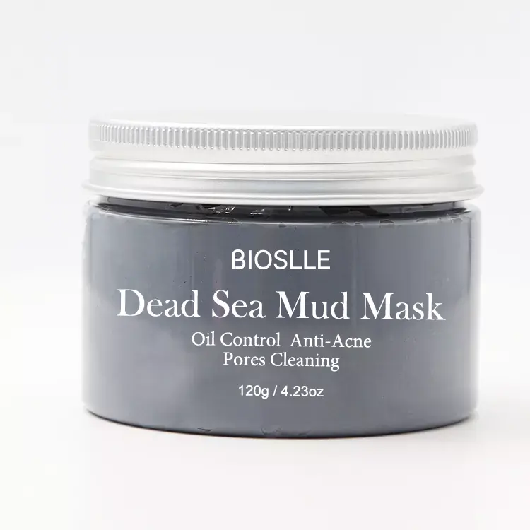 Private Label Anti-Aging-Maske Schwarze Schlamm maske aus dem Toten Meer Pflegende feuchtigkeit spendende Ton maske für Gesicht und Körper