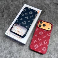 Coque magnétique texturée effet peau Alphabet Fashion pour iPhone 17 16 15 Pro Max Plus Air