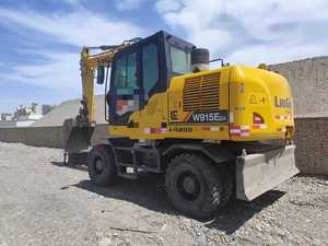 Excavadora de ruedas usada LIUGONG W915E 15TON de alta calidad <span class=keywords><strong>para</strong></span> el <span class=keywords><strong>sitio</strong></span> de construcción Excavadora de <span class=keywords><strong>mejor</strong></span> presupuesto Excavadora barata - Product Image 2