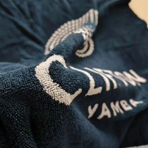 Asciugamano da Bagno di Lusso Personalizzato 100% Cotone Velour con <span class=keywords><strong>Grande</strong></span> LOGO Personalizzato Tessuto Jacquard Asciugamano da Spiaggia - Product Image 5