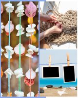 Ficelle de jute en vrac à faible quantité minimale de commande en stock 2 plis 3mm de jute colorée 100m