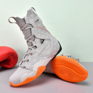 Botas de Boxeo Personalizadas de Alta Calidad para Hombre, Calzado Profesional Transpirable para Entrenamiento de Lucha y Gimnasio, para Ejercicio en Verano e Invierno - Product Image 6