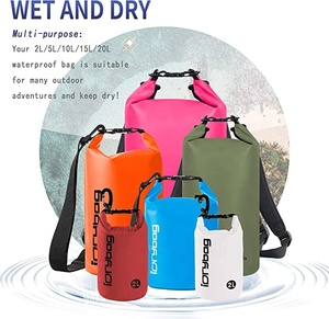 Vendita calda di alta qualità PVC netto zaino da taschino <span class=keywords><strong>sport</strong></span> pieghevole da campeggio all'aperto attrezzatura da campeggio impermeabile a secco 5L 10L 20L - Product Image 2