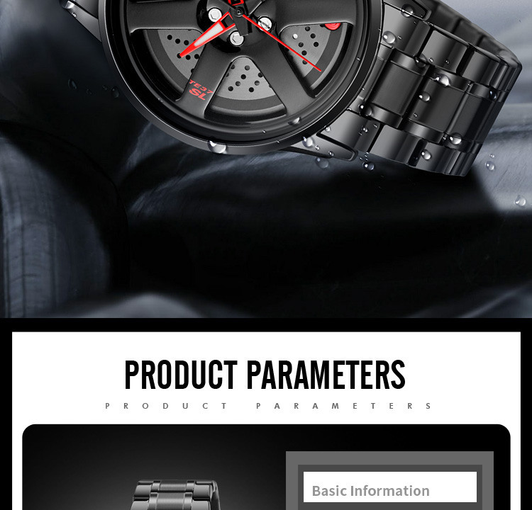 SKMEI 1787 New Wheels Rolling Creative Fashion Men's Watch Che Youhui League Fans Butterfly Double Snap Gift Wristwatch