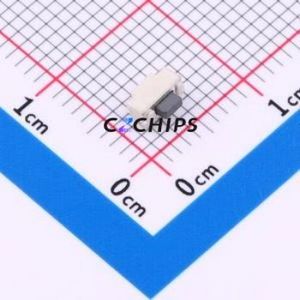 HX TS24CA-H3.2 160gf Tactile Switch SMD-4P,4.6x1.8mm Switch Single Pole Single Throw Square Button 1.6N Horizontal Mount - Product Image 1