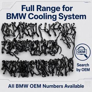 Tubo dell'Acqua per Sistema di Raffreddamento Motore OE 17127565092 per <span class=keywords><strong>BMW</strong></span> 120i 320i X1 E84 N46 N46N, da Serbatoio di Espansione a <span class=keywords><strong>Radiatore</strong></span> - Product Image 2