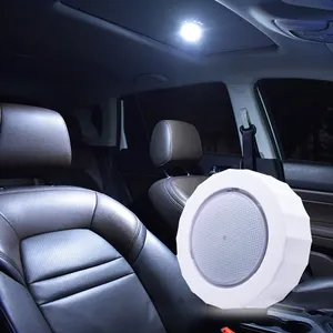 Mini carregador usb universal para interior do carro, luz de leitura para interior do carro