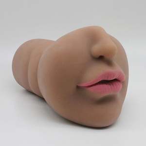 Sex Volwassenen Realistische Orale Clit <span class=keywords><strong>Vagina</strong></span> Voor Mannen Masturberen Strakke Pussy Mannelijke Masturbator Cup Deep Throat Tong Seksspeeltjes Voor Homo - Product Image 4