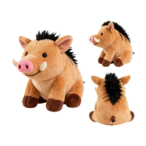 Regalo para niños, Animal <span class=keywords><strong>de</strong></span> <span class=keywords><strong>peluche</strong></span> Súper suave, <span class=keywords><strong>peluche</strong></span> <span class=keywords><strong>de</strong></span> jabalí salvaje, juguete creativo <span class=keywords><strong>de</strong></span> simulación, muñeco <span class=keywords><strong>de</strong></span> <span class=keywords><strong>peluche</strong></span> <span class=keywords><strong>de</strong></span> jabalí - Product Image 3