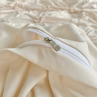 Livraison Rapide - Housse de Couette Texturée à Motifs Floraux, en Polyester Brossé Certifié OEKO-TEX, Résistante à l'Abrasion, Aspect Artisanal