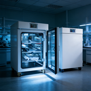 Incubatore termostatico di CO2/anidride carbonica da laboratorio OTS da banco per la coltivazione batterica e la coltura cellulare - Product Image 2