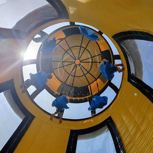 Cohete comercial inflable Bungee Jumping Castle Jumper Bounce House Cohete inflable gigante Juego de elevación de paracaídas - Product Image 5