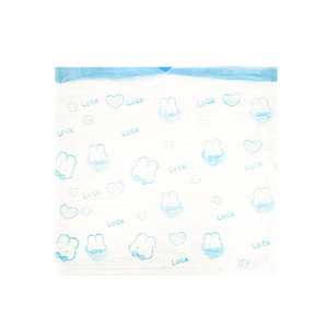 Cartoon Blue Heart Rabbit Disposable Garbage Bags L Size Drawstring Kitchen Use - Product Image 4