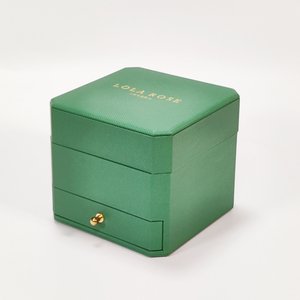 Boîte de montre élégante en carton rigide et papier noir de luxe Emballage cadeau personnalisé à rabat Laminage mat Gaufrage directement à l'usine - Product Image 5