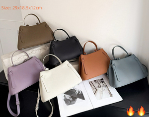 Borsa da <span class=keywords><strong>Donna</strong></span> <span class=keywords><strong>in</strong></span> Vera Pelle di Alta Qualità, Lussuosa e alla Moda, Grande Capacità, <span class=keywords><strong>in</strong></span> Pelle Bovina di Prima Scelta - Product Image 2