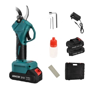 Portable petite lumière portable électrique verger sécateur sans fil 25mm sans brosse électrique branche ciseaux Cutter puissance arbre cisailles - Product Image 2