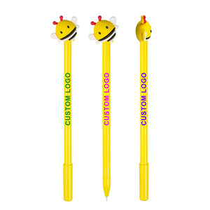 Customized ABS Plastic <b>Bee</b> Gel Pen with Printing Logo Brand Wholesale for Children <b>Gift</b> - Product Image 5