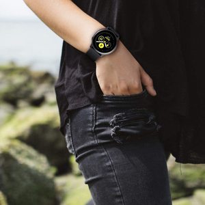 Correas de reloj de liberación rápida de 20mm y 22mm, compatibles con <span class=keywords><strong>Samsung</strong></span> <span class=keywords><strong>Galaxy</strong></span> <span class=keywords><strong>Watch3</strong></span>, bandas de 41mm y 45mm, reemplazo de silicona para reloj <span class=keywords><strong>Galaxy</strong></span> - Product Image 6
